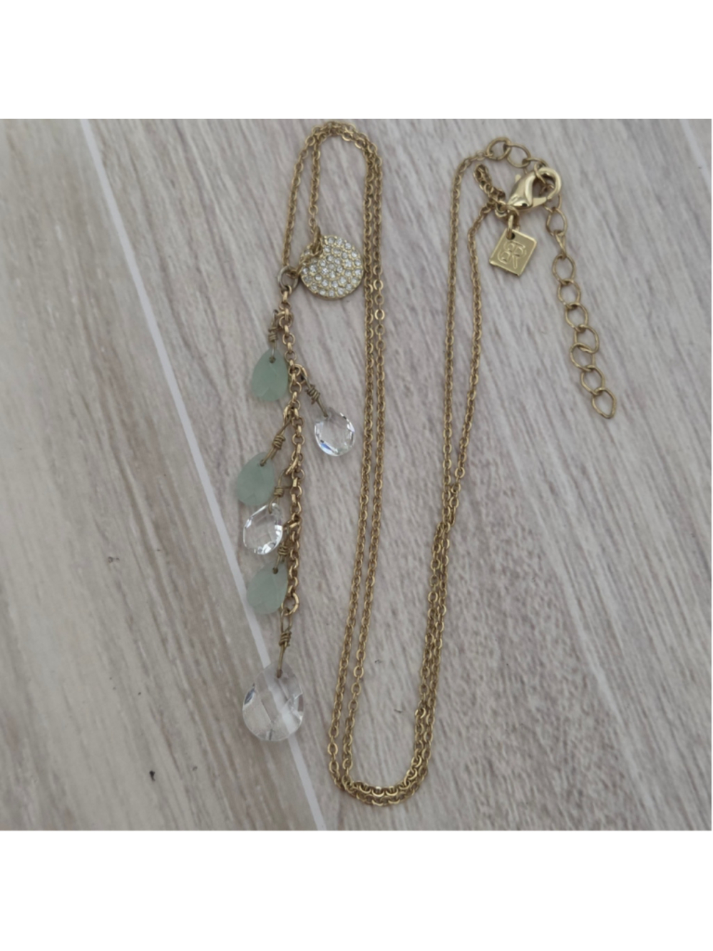 Banana Republic Women's gold tone Long Necklace